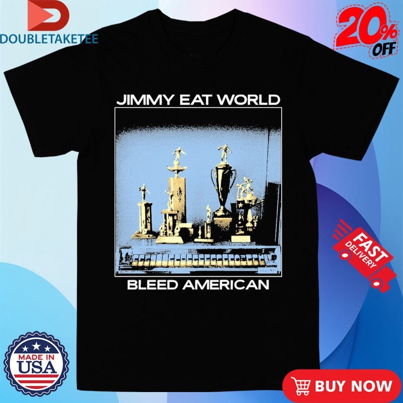 Official Jimmy Eat World Bleed American Album Trophies Shirts
