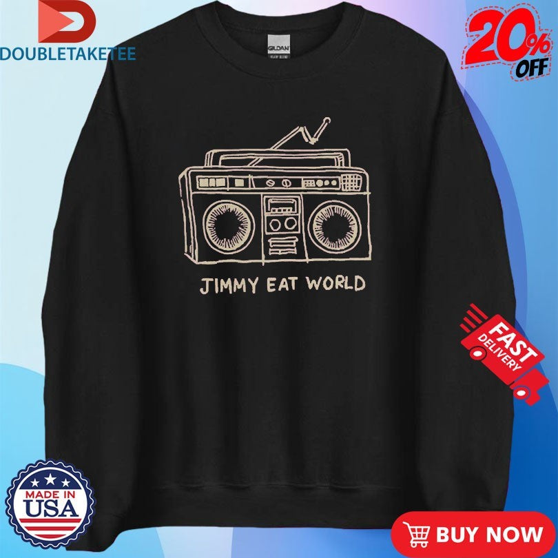 Official Jimmy Eat World Boombox Shirts
