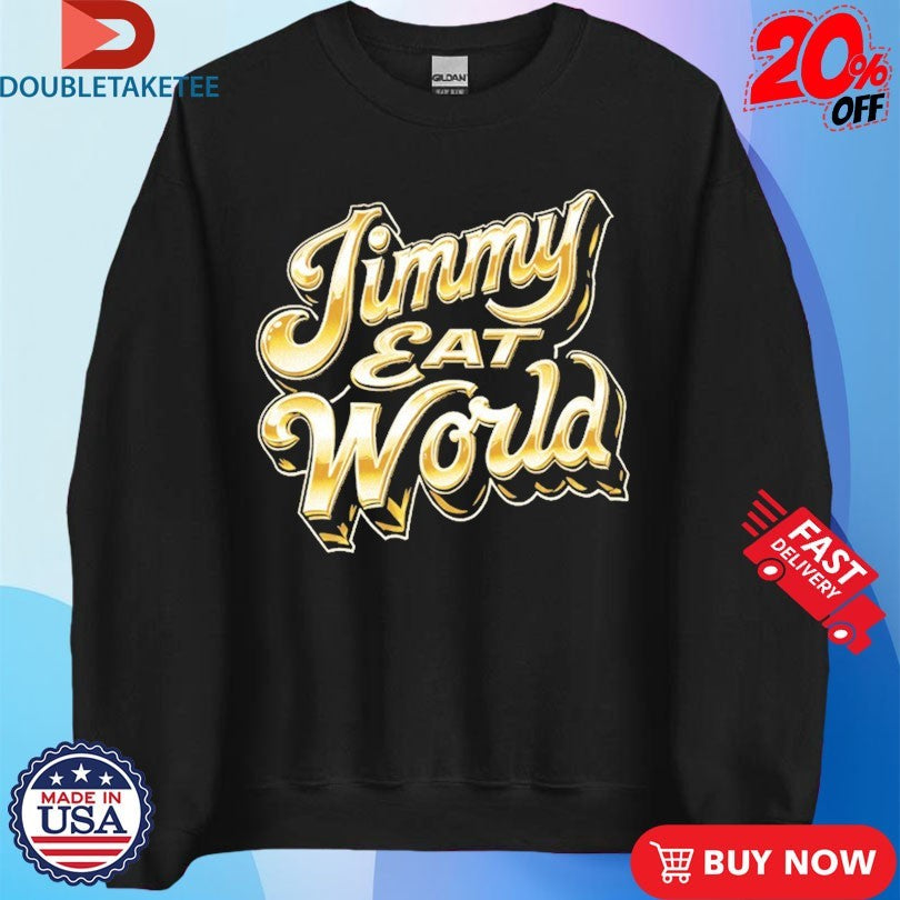 Official Jimmy Eat World Chrome Logo Shirts