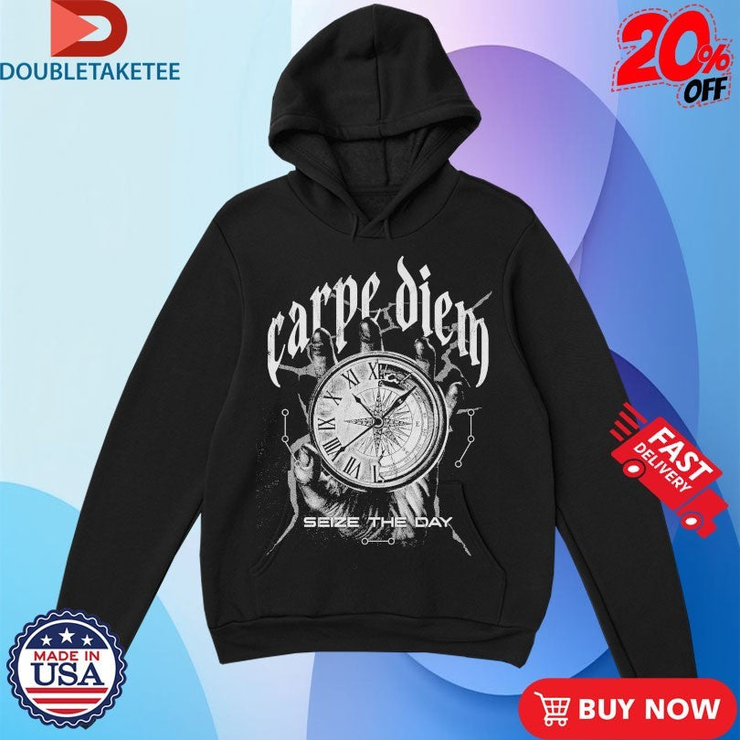 Official Joe Bartolozzi Carpe Diem Seize The Day Clock Shirts