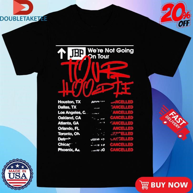 Official Joe Budden 2025 We’re Not Going On Tour Shirts