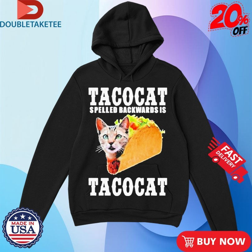 Official Joe Burrow Wearing Tacocat Spelled Backwards Is Tacocat Shirts