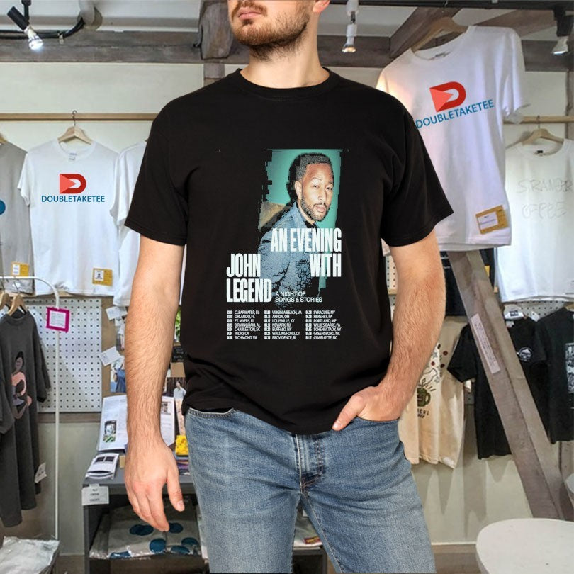 Official John Legend Fall Tour 2026 Dates Shirts