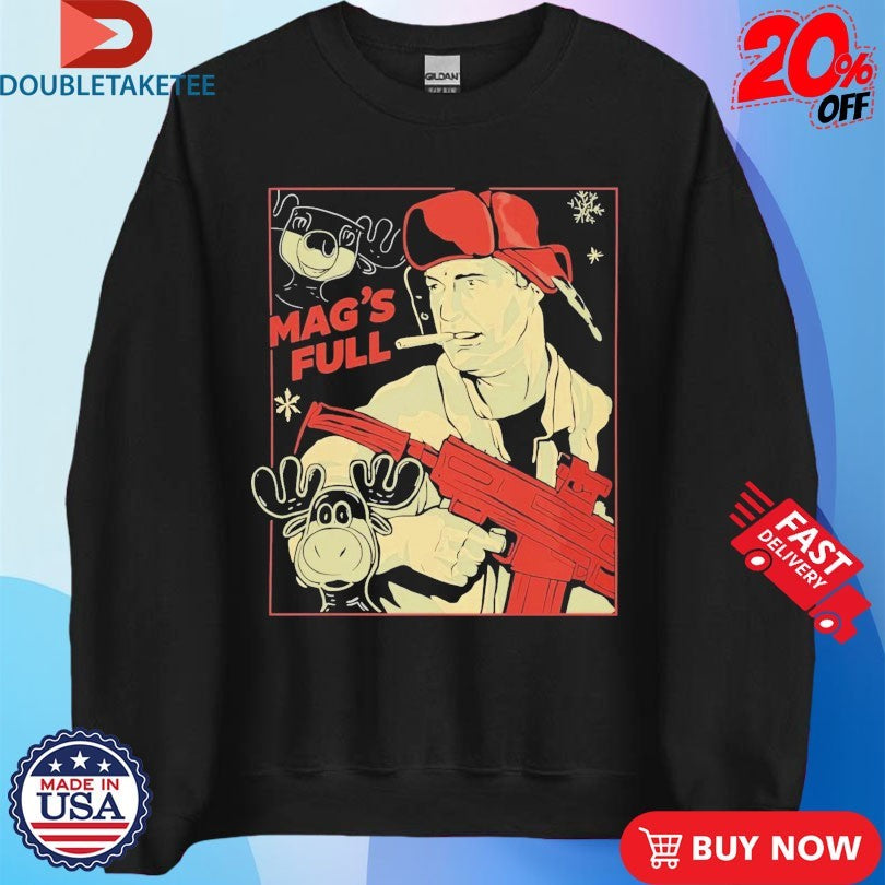 Official John McClane Die Hard Mag’s Full Smoke Shirts