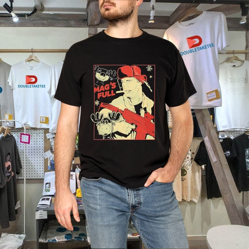 Official John McClane Die Hard Mag’s Full Smoke Shirts