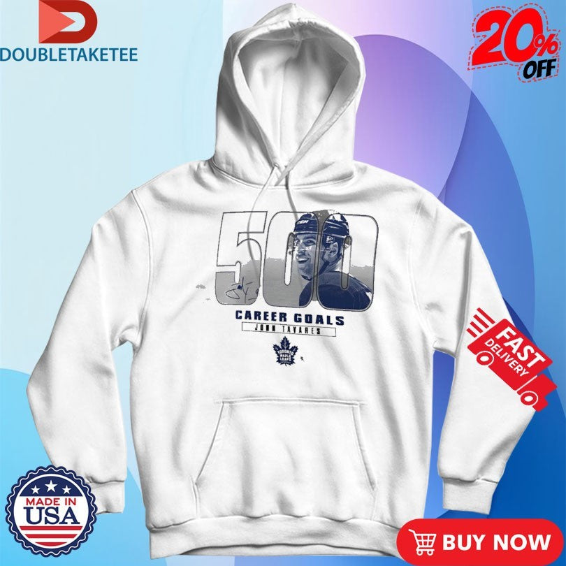 Official John Tavares 500 Legacy Milestone Toronto Maple Leafs Shirts