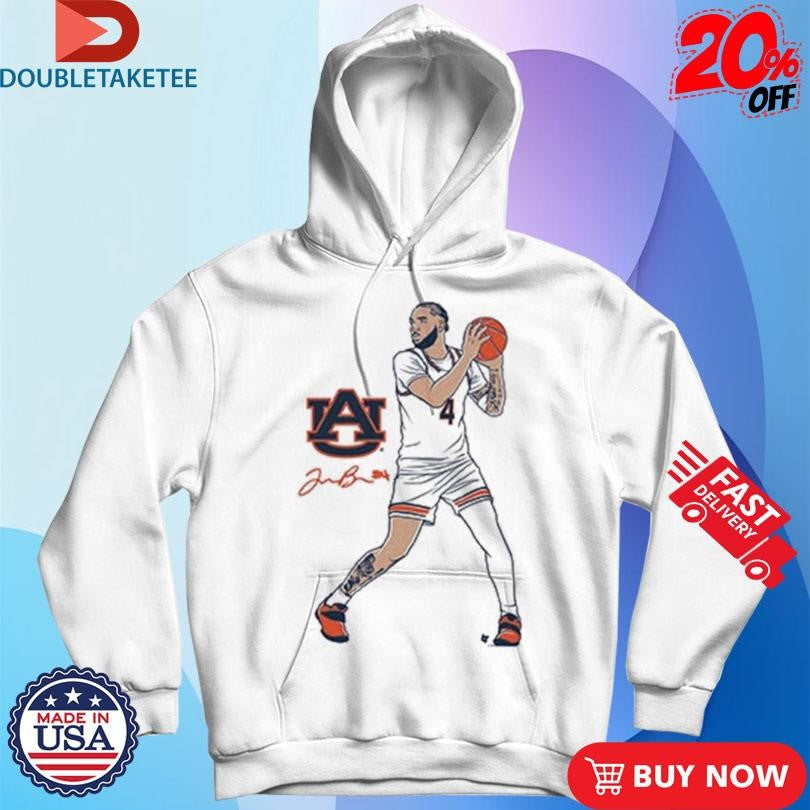 Official Johni Broome Superstar Pose Auburn Tigers Shirts