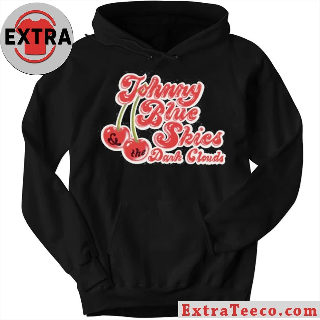 Official Johnny Blue Skies Dark Clouds Very Cherry Shirt