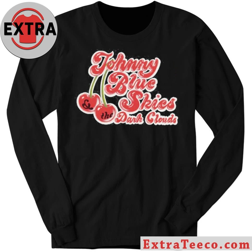 Official Johnny Blue Skies Dark Clouds Very Cherry Shirt