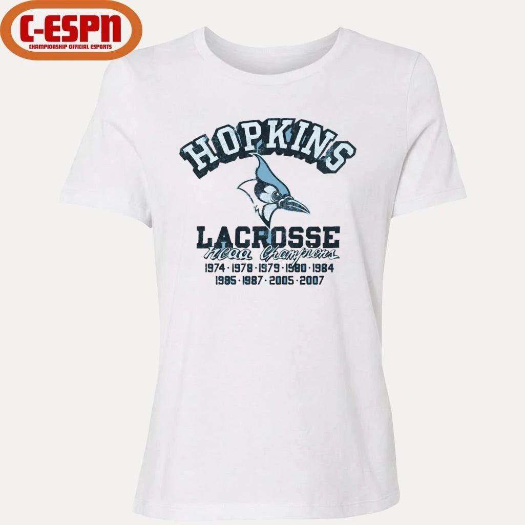 Official Johns Hopkins Bluejays Vintage Lacrosse Champions Shirt