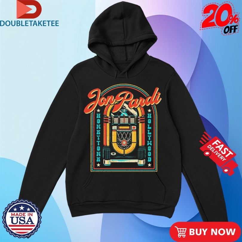 Official Jon Pardi Honkytonk Hollywood Tour 2025 Shirts