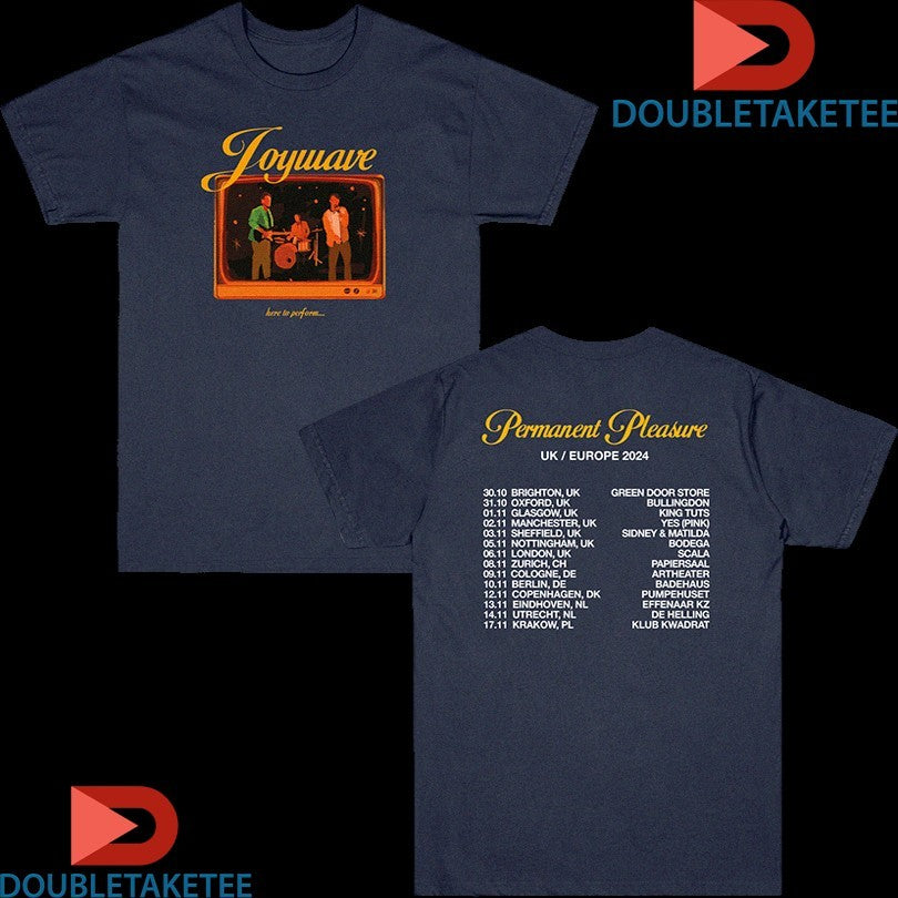 Official Joywave Here To Perform UK EU Tour 2024 Dates Shirts