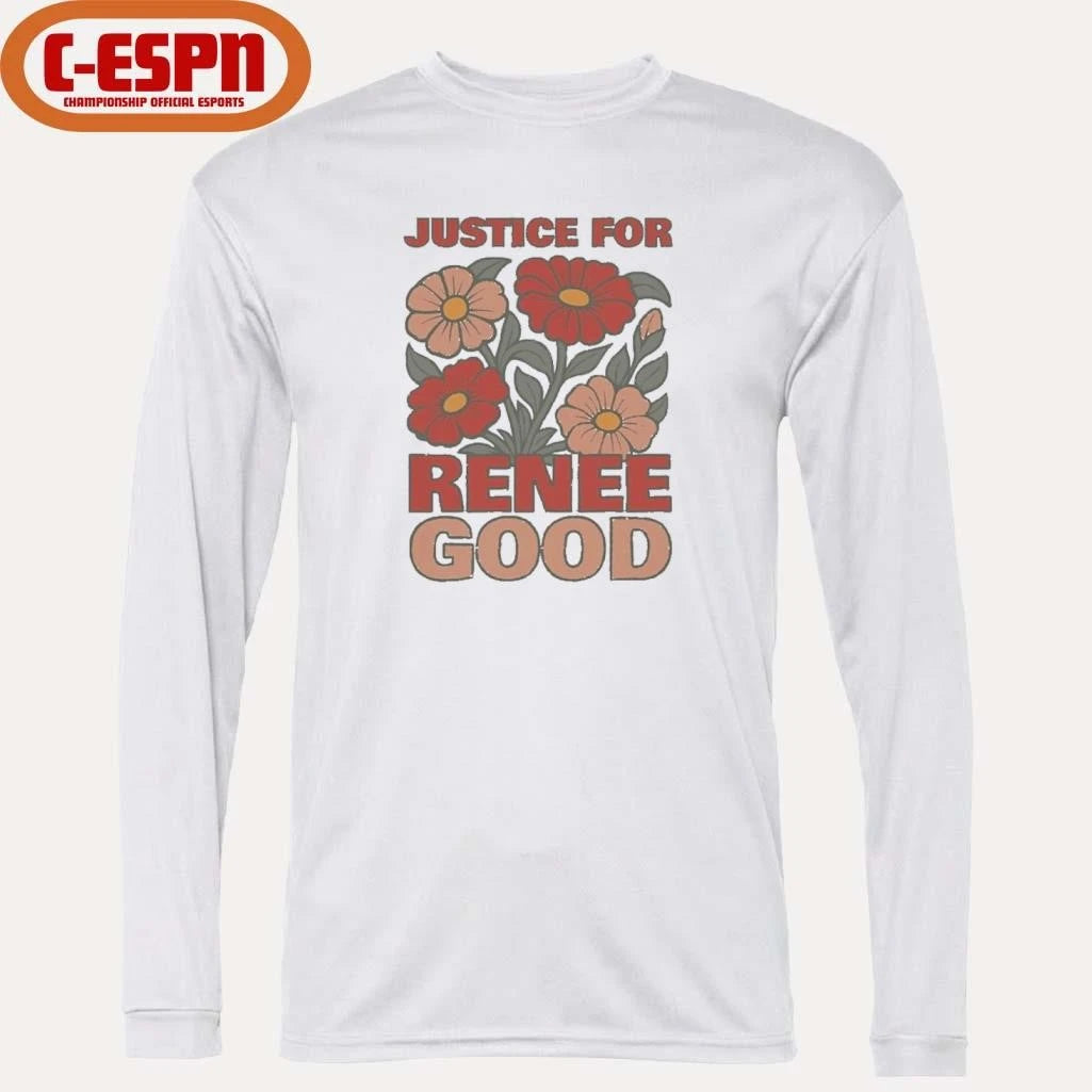 Official Justice for Renee Nicole Good Retro Flower Shirt