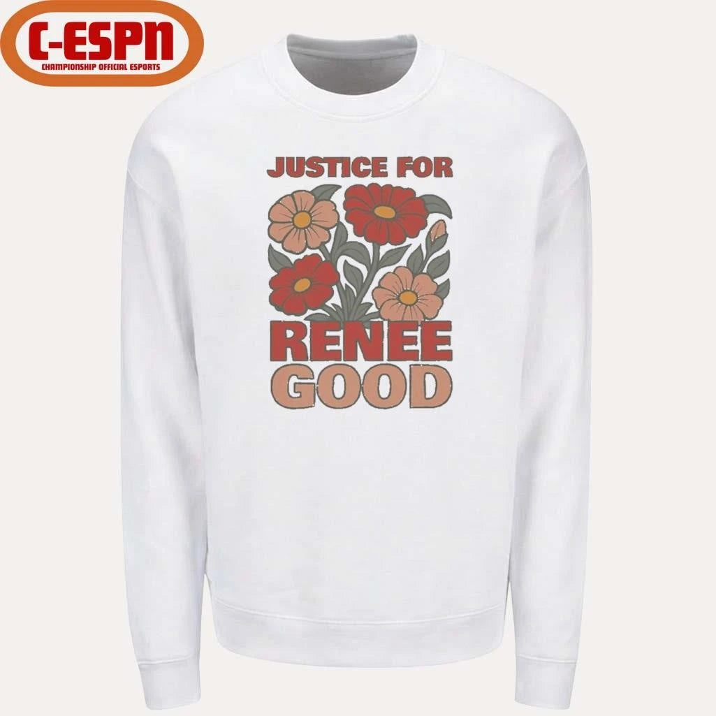 Official Justice for Renee Nicole Good Retro Flower Shirt
