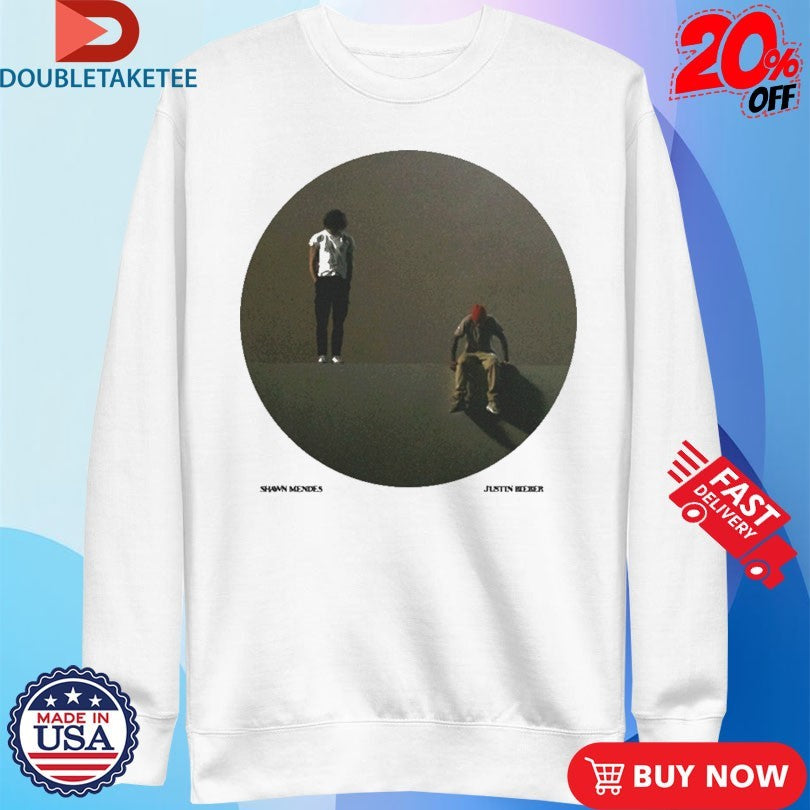 Official Justin Bieber And Shawn Mendes Monster Circle Photo Shirts