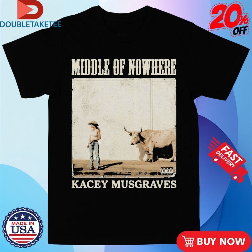 Official Kacey Musgraves Middle Of Nowhere Album Shirts