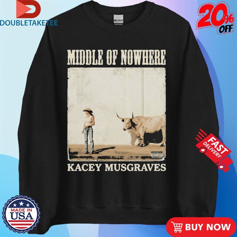 Official Kacey Musgraves Middle Of Nowhere Album Shirts