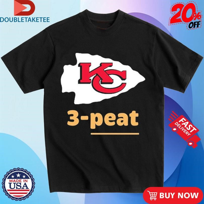 Official Kansas City Chiefs 3-Peat Shirts
