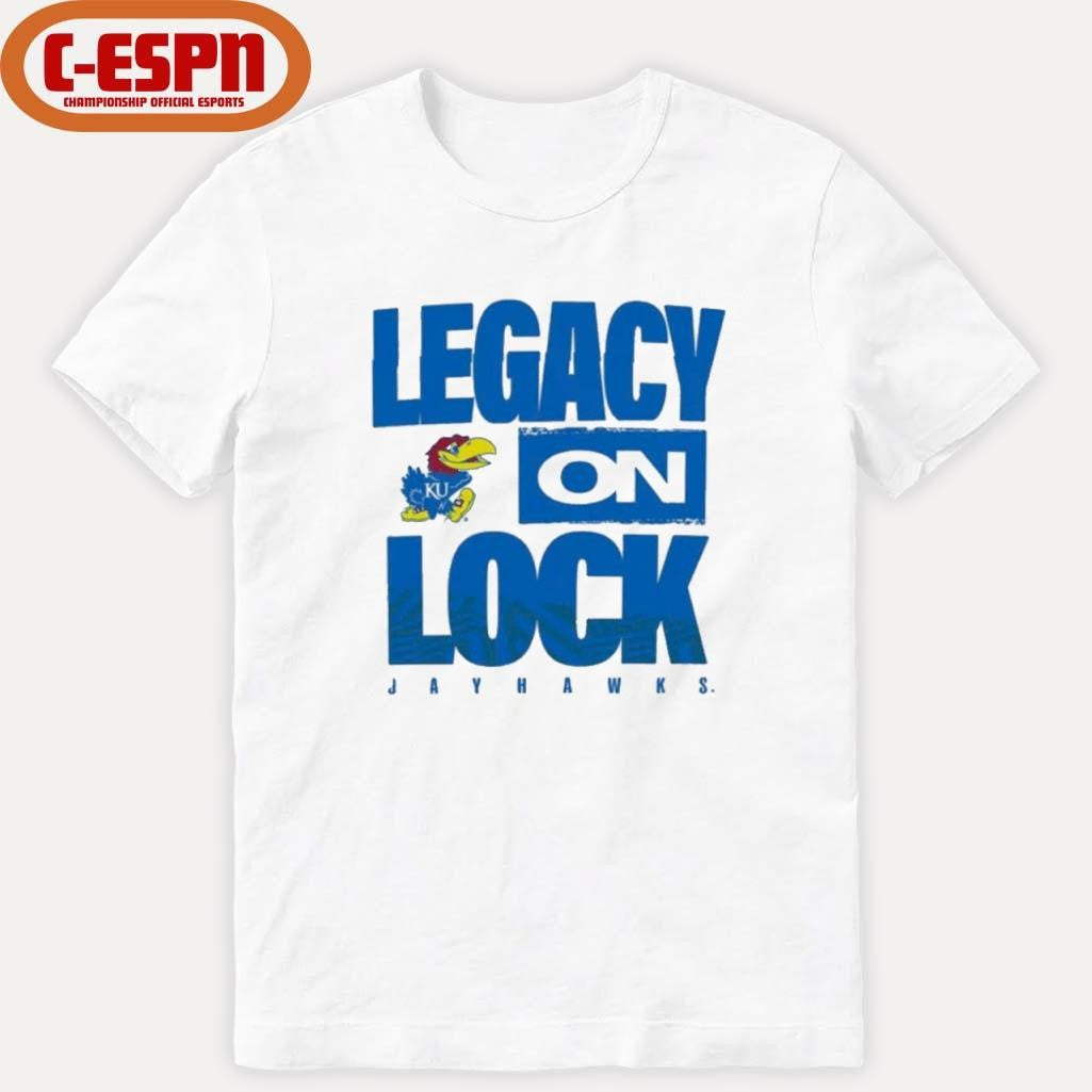 Official Kansas Jayhawks Basketball Legacy On Lock Shirt