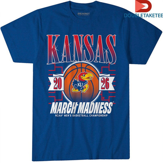 Official Kansas Jayhawks NCAA Men’s Basketball Champions 2026 March Madness Shirts