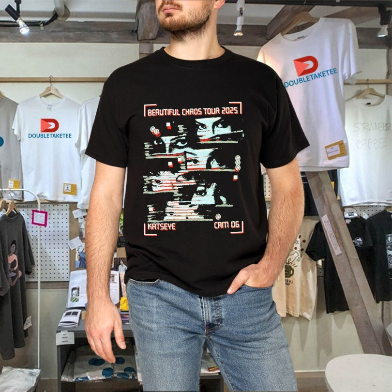 Katseye Beautiful Chaos Tour 2025 Eyes Shirts