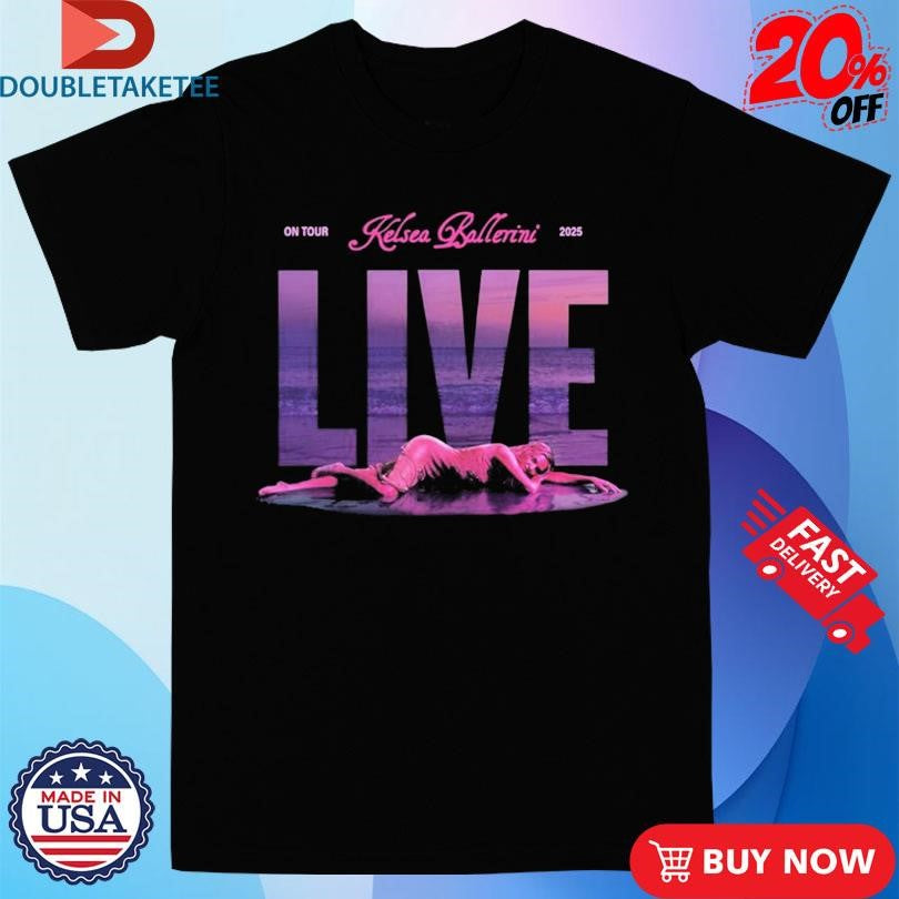 Official Kelsea Ballerini On Tour 2025 Live Shirts