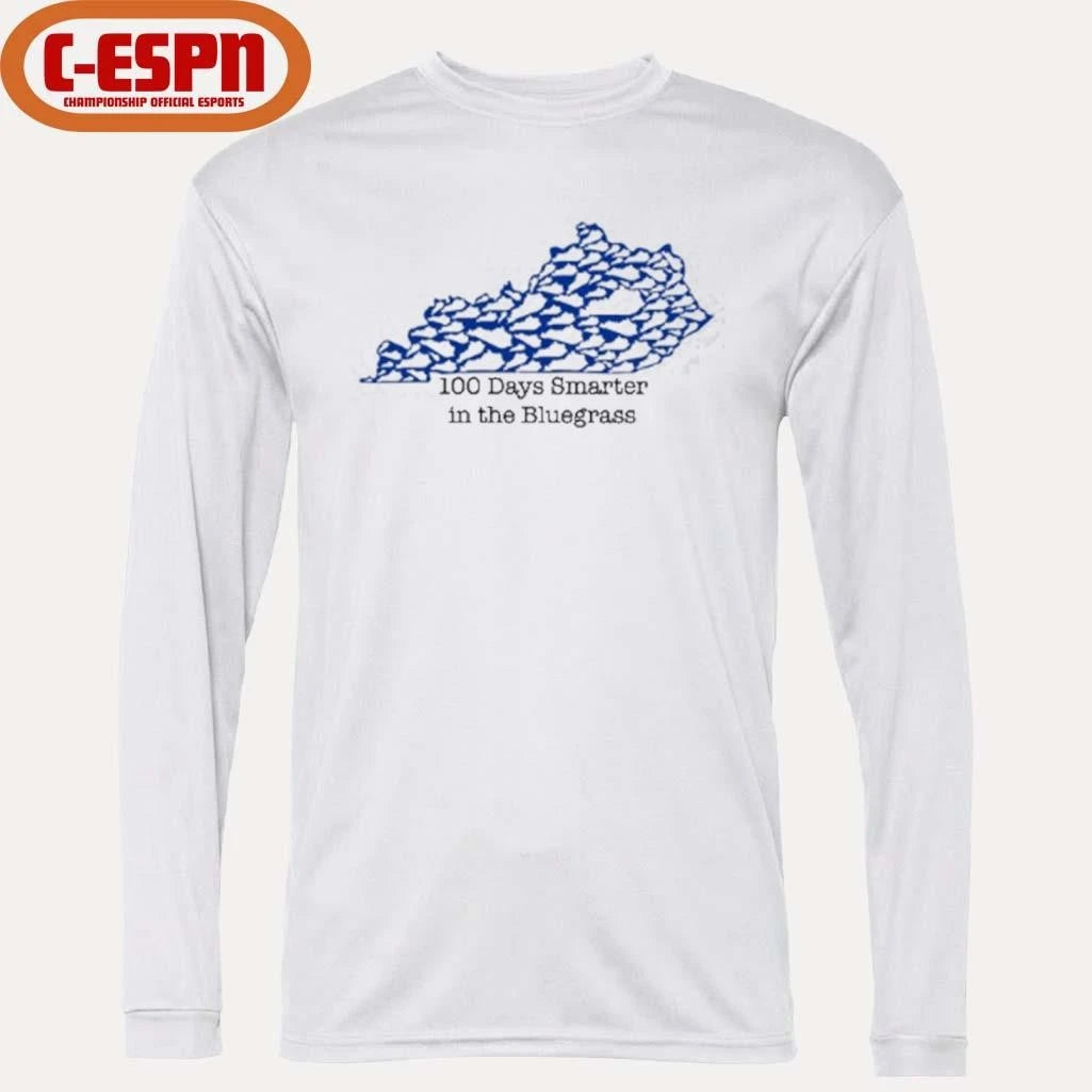 Official Kentucky 100 Days Smarter in the Bluegrass Shirt