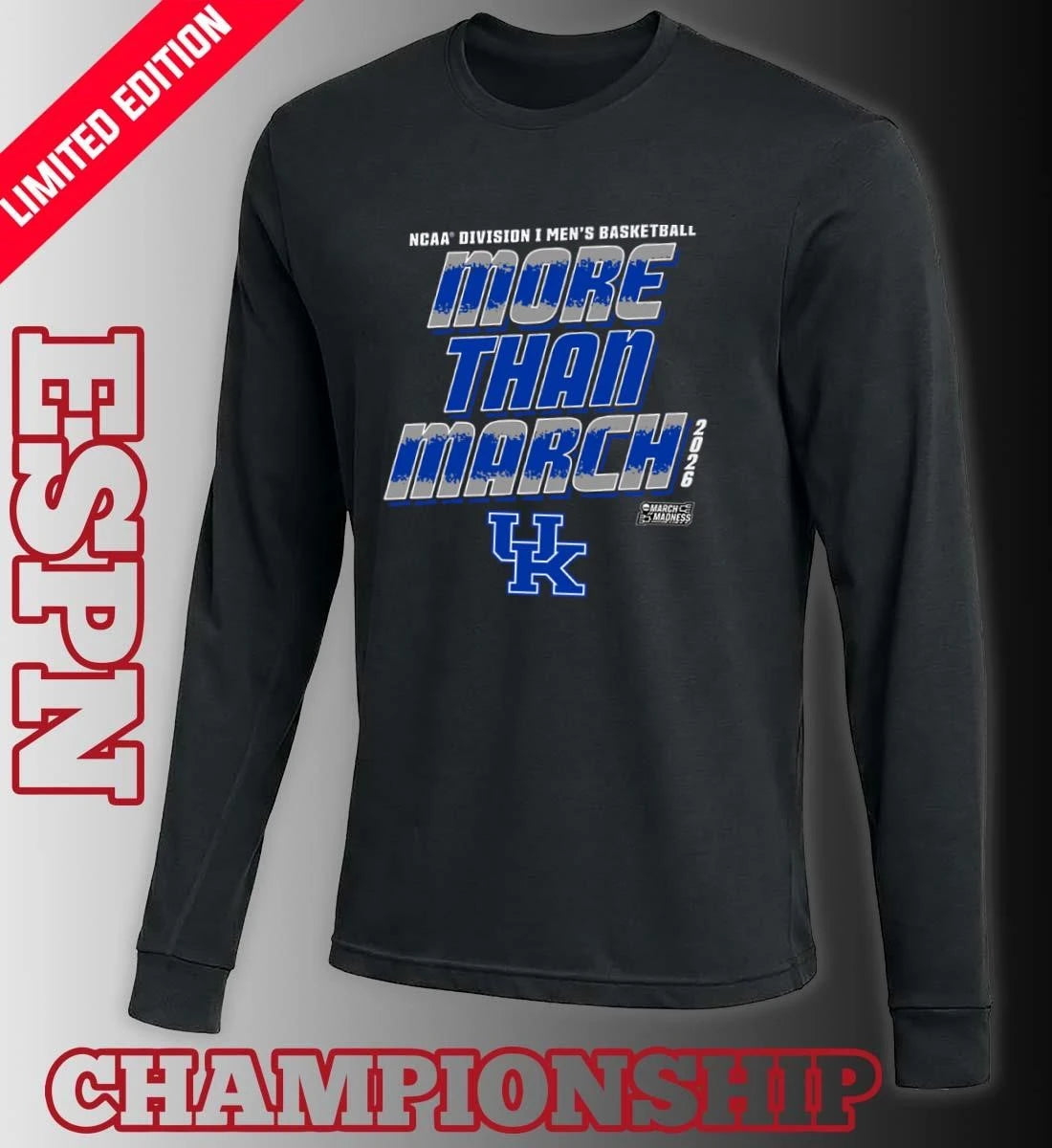 Official Kentucky Men’s Basketball More Than March 2026 Shirt
