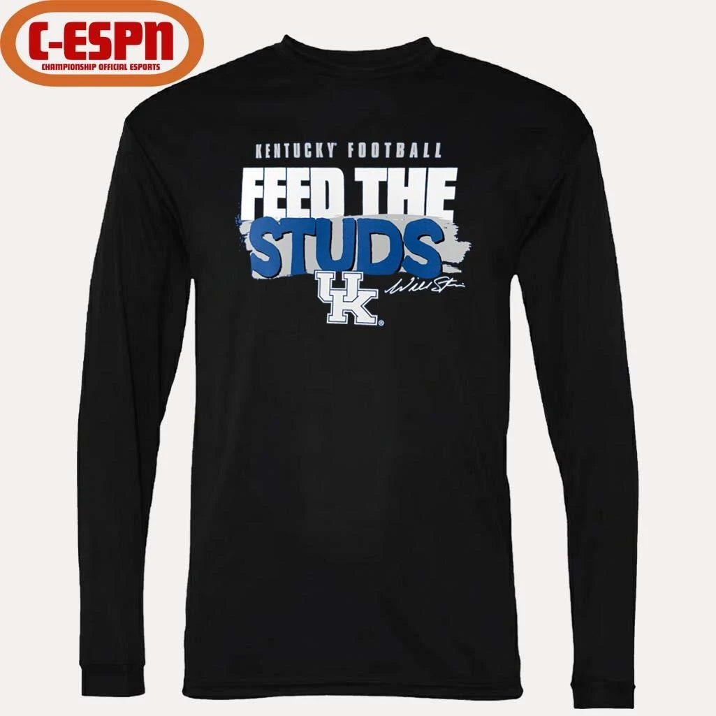 Official Kentucky Wildcats Football Feed The Studs T-Shirt
