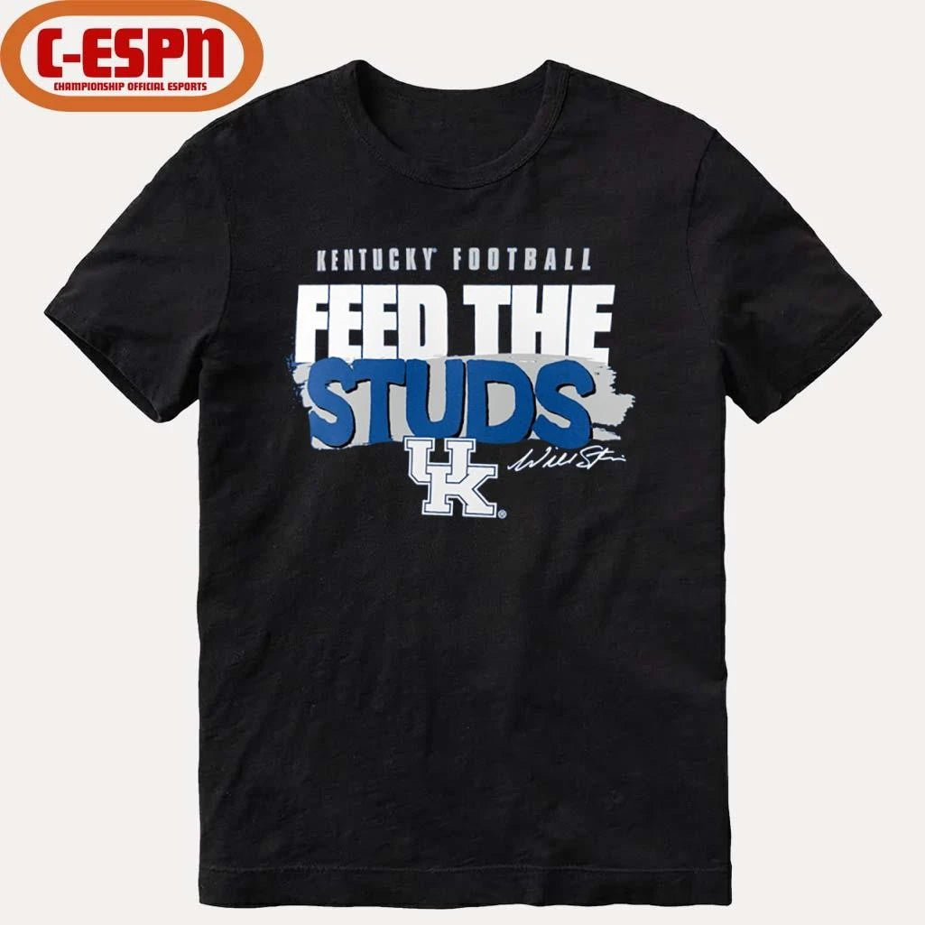 Official Kentucky Wildcats Football Feed The Studs T-Shirt