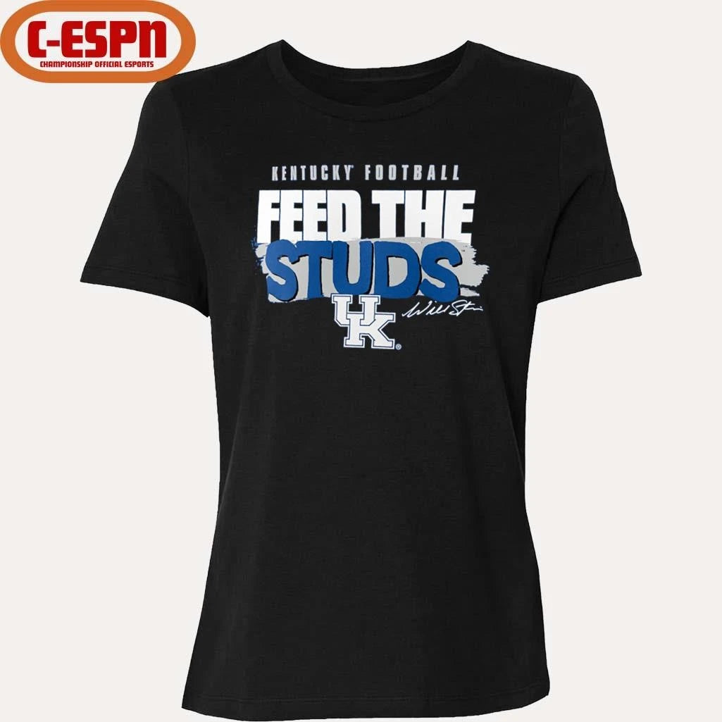 Official Kentucky Wildcats Football Feed The Studs T-Shirt