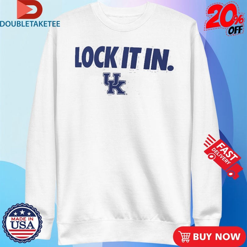 Official Kentucky Wildcats Lock It In Shirts