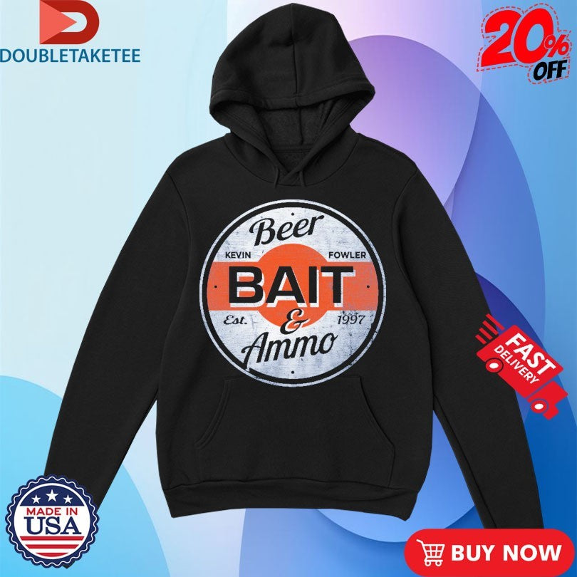 Official Kevin Fowler Beer Bait And Ammo Est 1997 Shirts