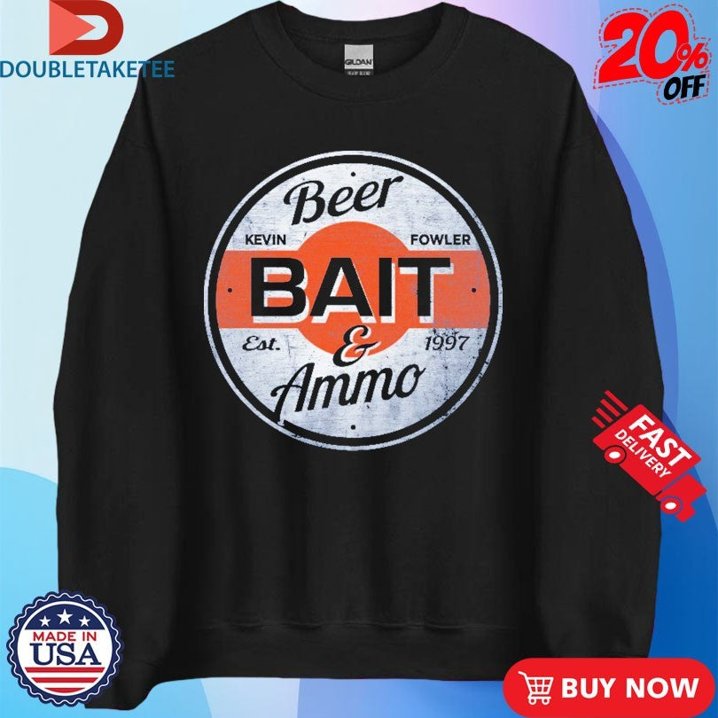 Official Kevin Fowler Beer Bait And Ammo Est 1997 Shirts