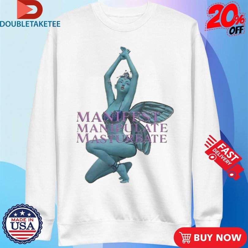 Official Kiki Rockwell Manifest, Manipulate, Masturbate Shirts