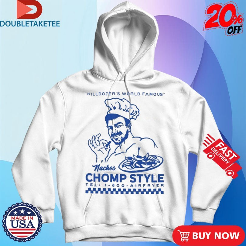 Official Killdozer World Famous Chomp Style Chef Shirts