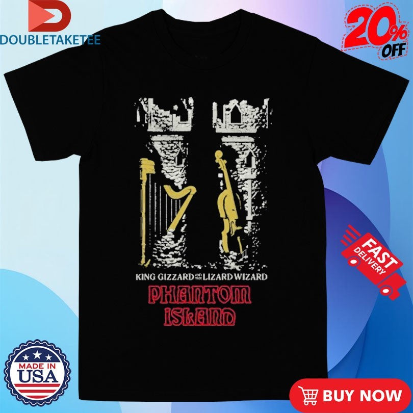 Official King Gizzard And The Lizard Wizard 2025 Tour Phantom Island Shirts