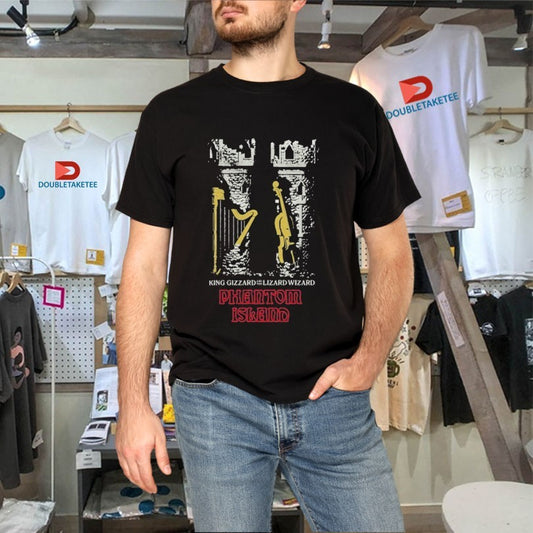 Official King Gizzard And The Lizard Wizard 2025 Tour Phantom Island Shirts