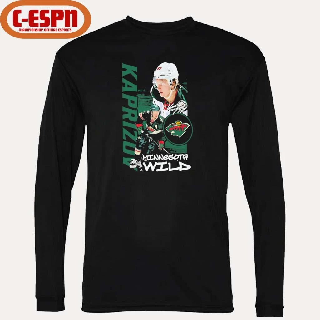 Official Kirill Kaprizov Minnesota Wild Vintage Playmaker T-Shirt