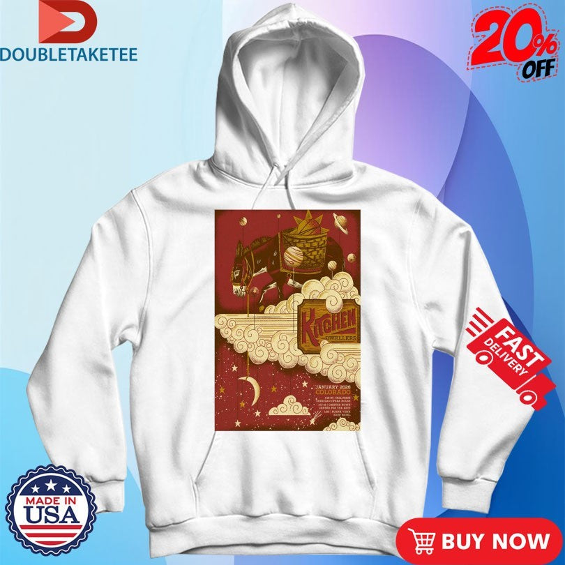 Official Kitchen Dwellers Jan 2026 Colorado Tour Shirts