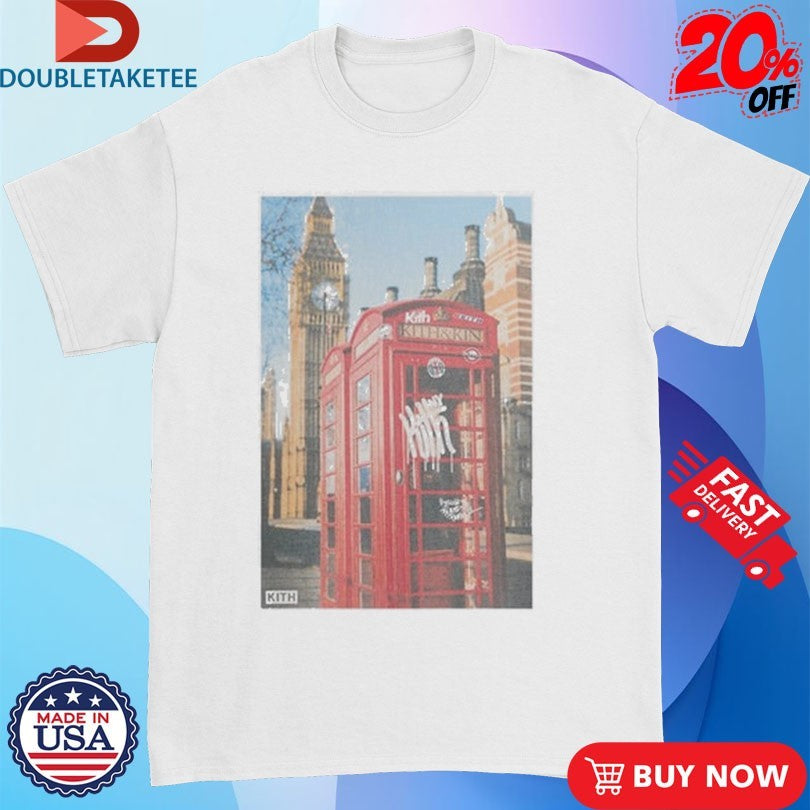 Official Kith London Graffiti Booth Shirts