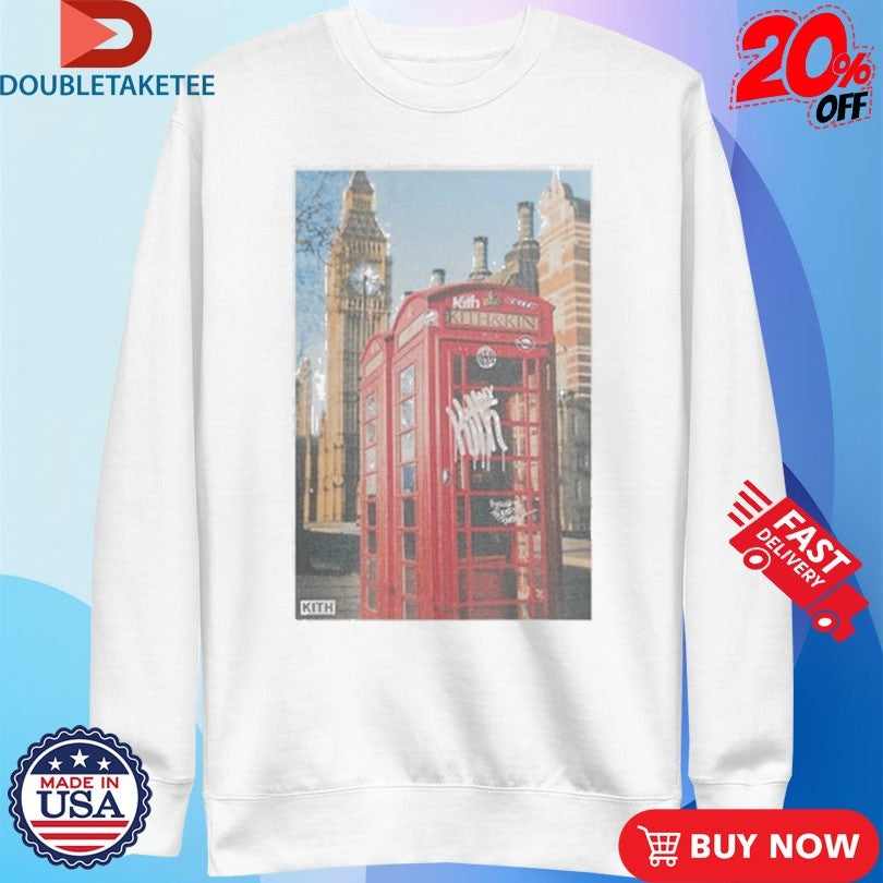 Official Kith London Graffiti Booth Shirts