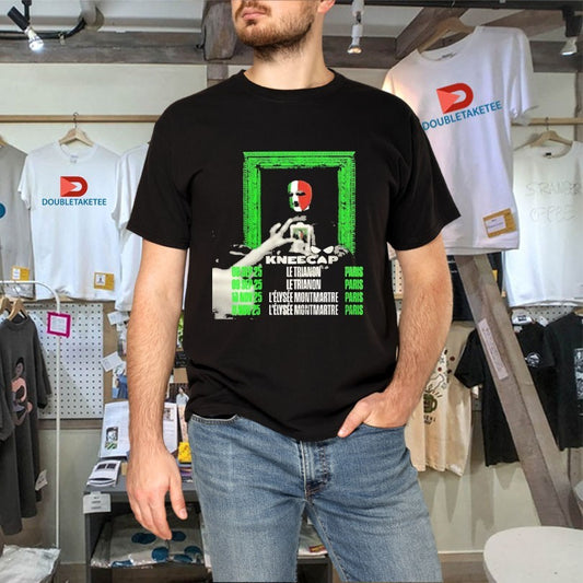 Official Kneecap EU Tour 2025 Dates Paris T-shirts