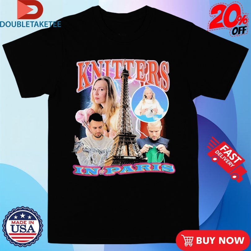 Official Knitters In Paris T-shirts