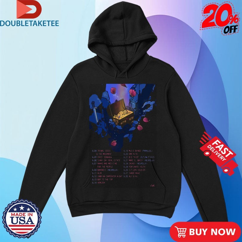 Official Knitting Factory Tour Boise September 2025 Dates T-shirts