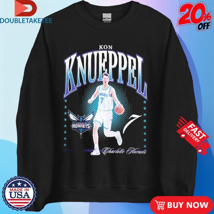 Official Kon Knueppel Charlotte Hornets Hype Shirts