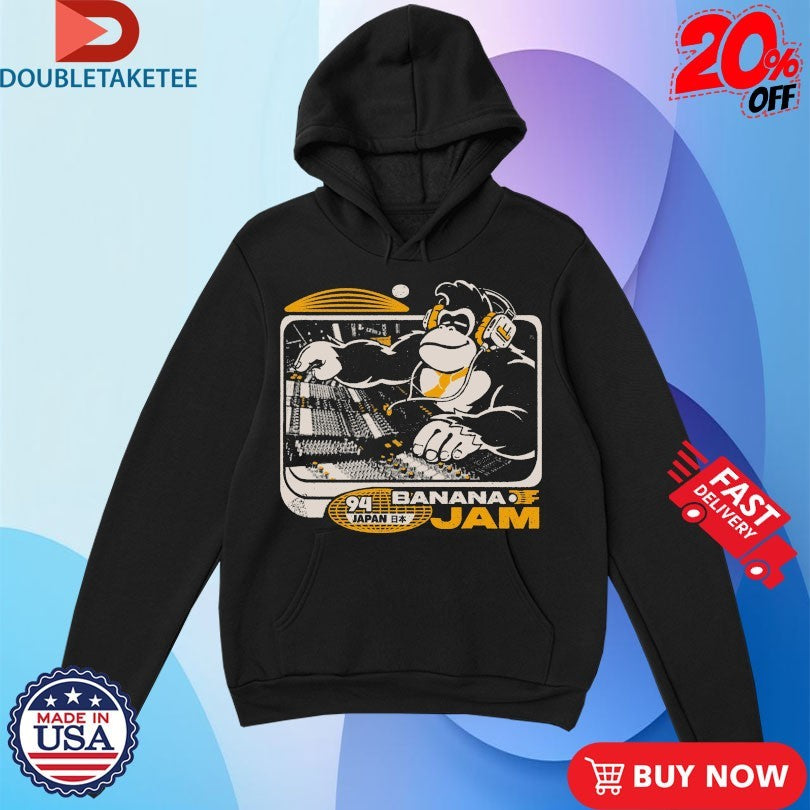 Official Kong Banana Jam 94 Japan Shirts