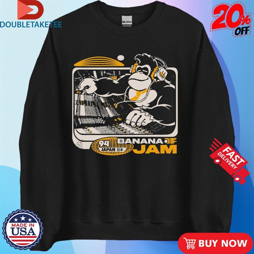 Official Kong Banana Jam 94 Japan Shirts