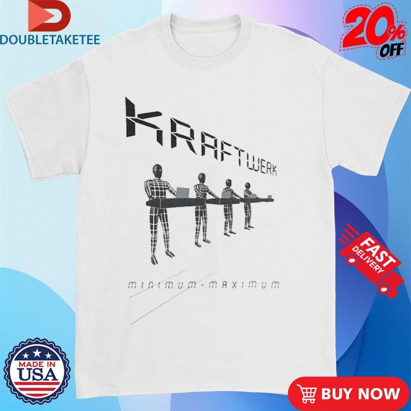 Official Kraftwerk Minimum Maximum Shirts