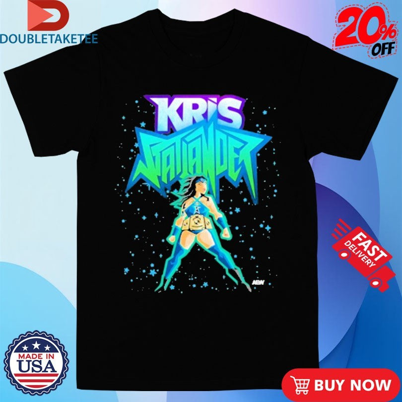 Official Kris Statlander Star Warrior AEW Shirts